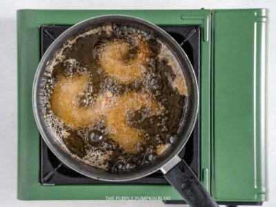 Frying Shrimp