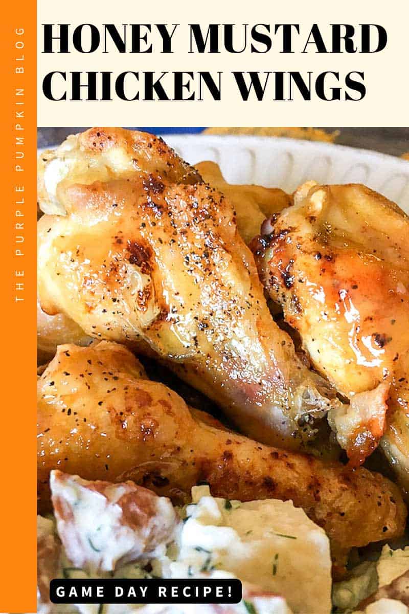 Honey-Mustard Chicken Wings - Game Day Recipe
