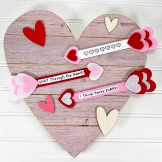How To Make Craft Stick Love Arrows