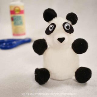 Pompom Panda Craft