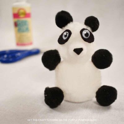 Pompom Panda Craft