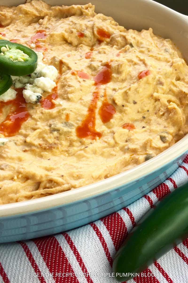 Slow Cooker Recipe for Spicy Buffalo Chicken Dip