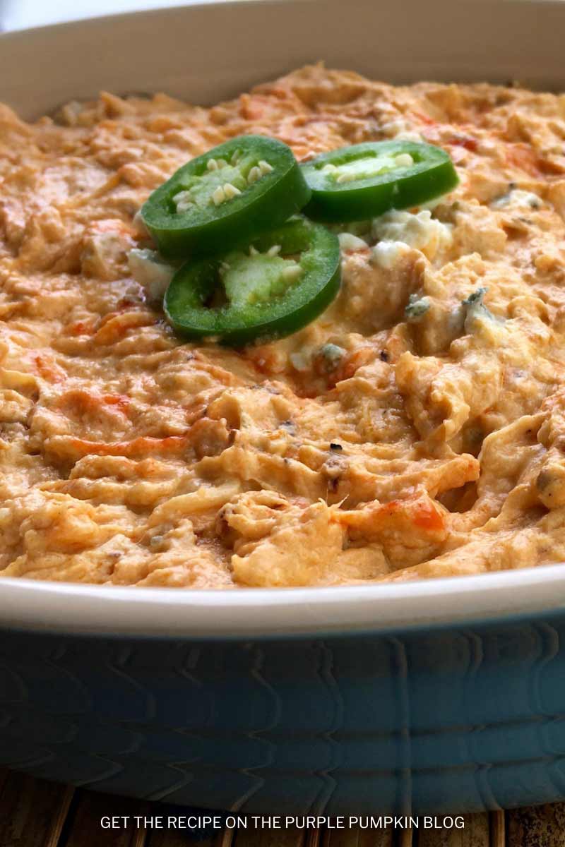 Spicy Buffalo Chicken Dip for Parties
