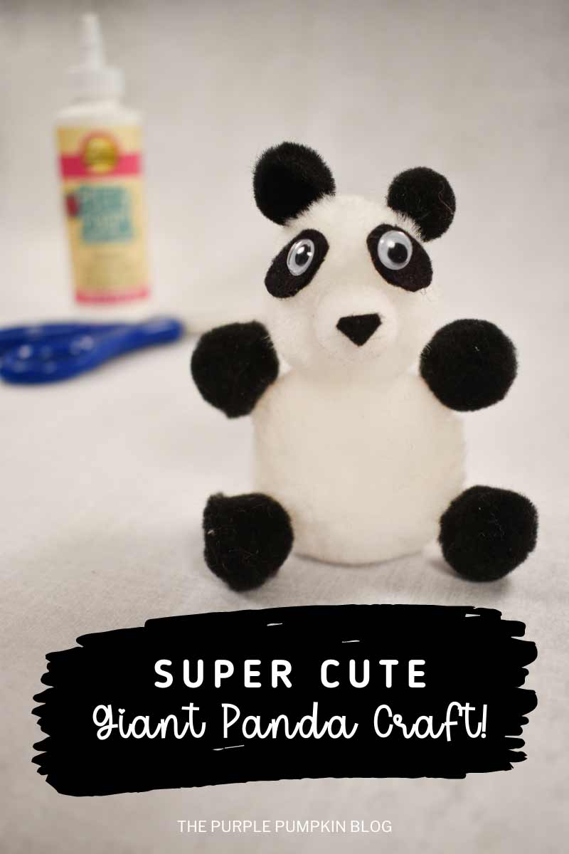 Super Cute Giant Panda Craft!