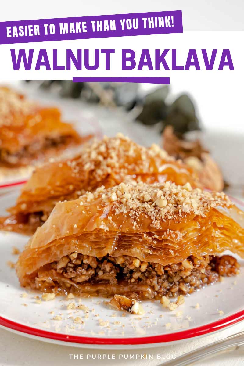 Easier To Make Than You Think! Walnut Baklava