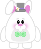 Free Printable Build The Easter Bunny Paper Template