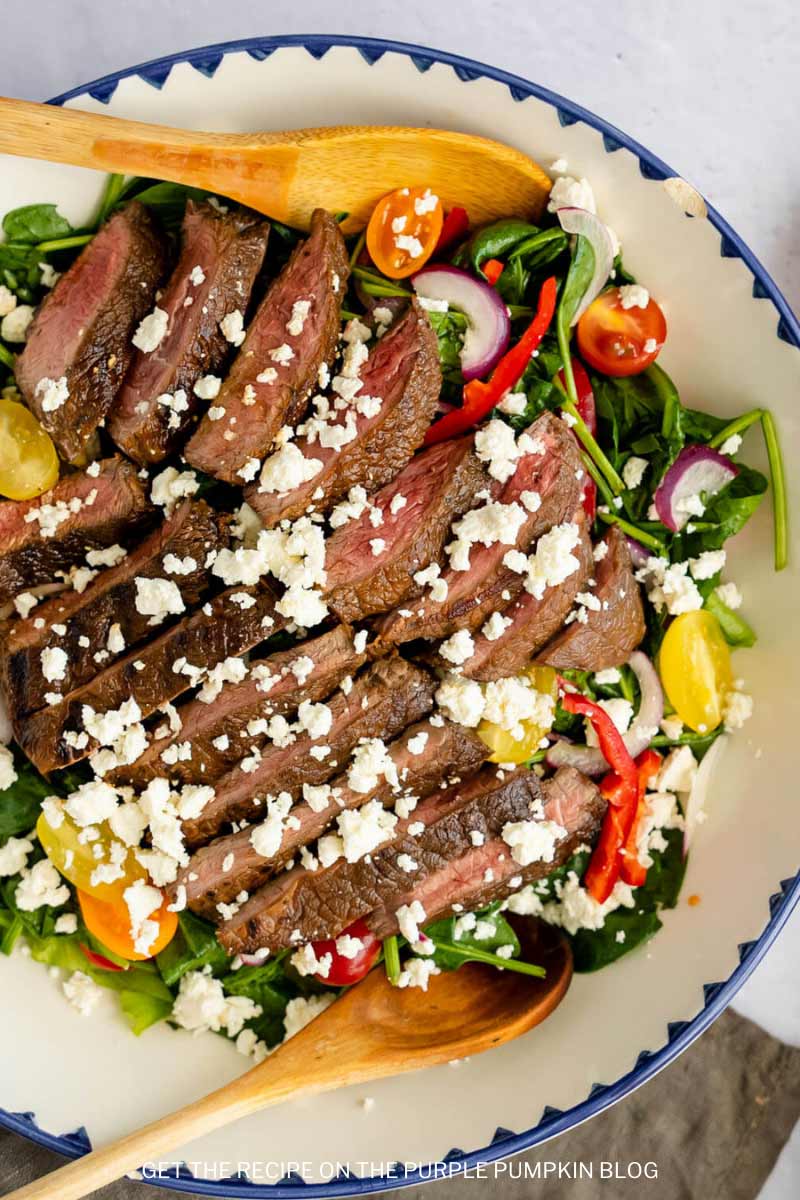 Recipe for Balsamic Marinated Sirloin Steak Salad