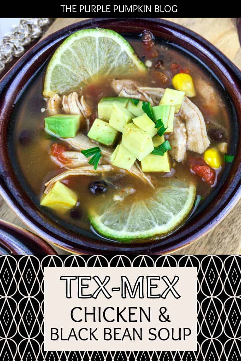 Tex-Mex Chicken & Black Bean Soup Recipe