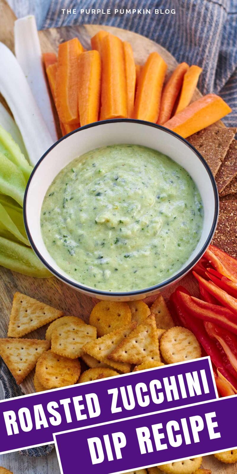 A Roasted Zucchini Dip Recipe