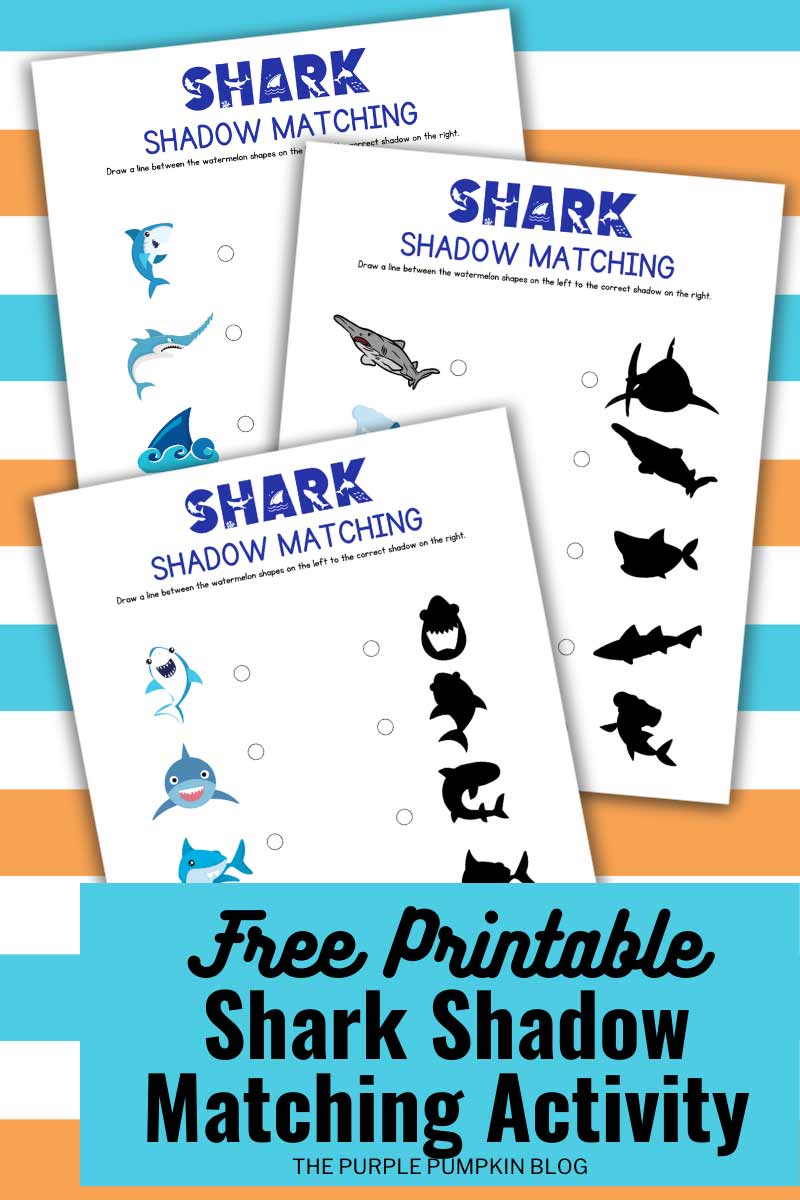Free-Printable-Shark-Shadow-Matching-Activity