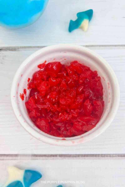 Minced Maraschino Cherries