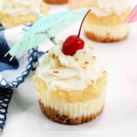 Mini Piña Colada Cheesecakes Recipe
