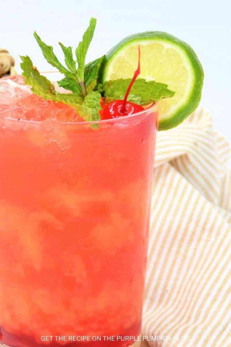 Summer Mai Tai Cocktail Recipe with Rum & Fruit Juices