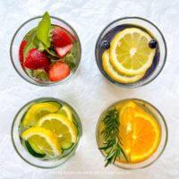 4 Fruit and Herb Infused Water Recipes