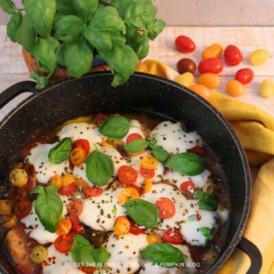 Caprese Chicken Thighs Recipe