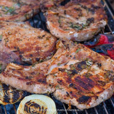 Charcoal Grilled Pork Chops Recipe
