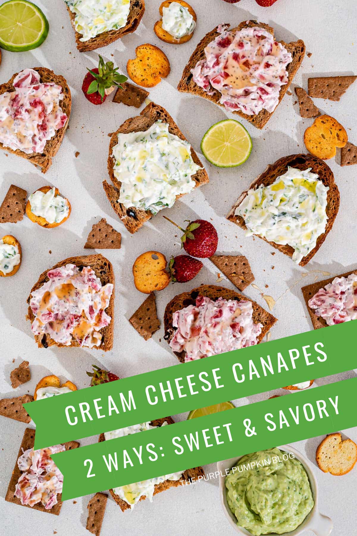Cream-Cheese-Canapes-2-Ways-Sweet-Savory