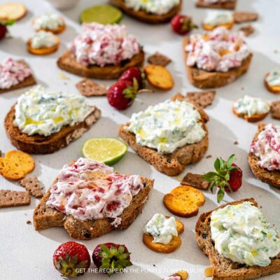 Cream Cheese Canapes Recipe