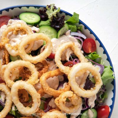 Crispy Deep-Fried Squid Salad Recipe
