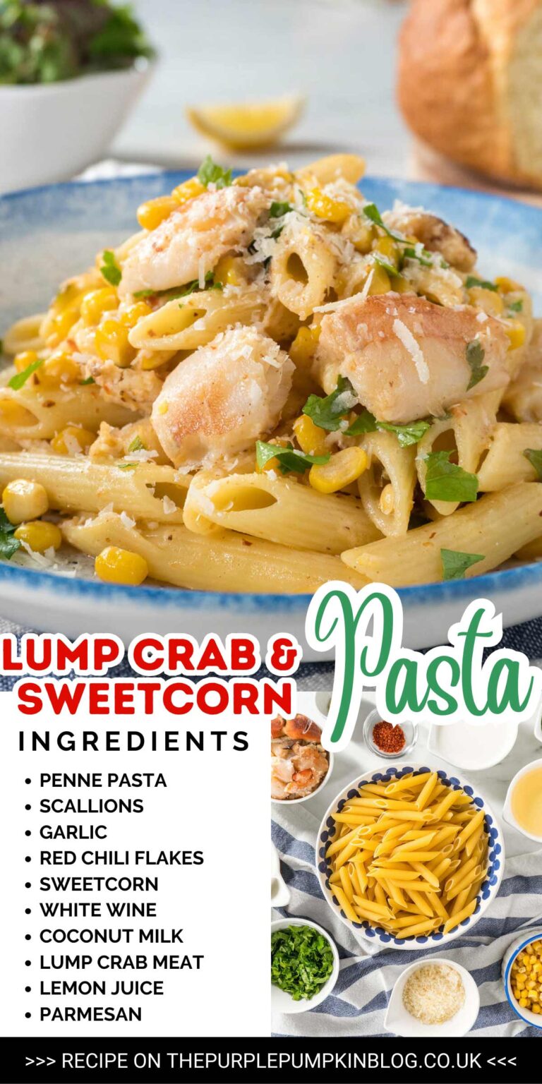 Image result for Pasta with Lump Crab and Sweetcorn Recipe: Seafood Pasta Dish