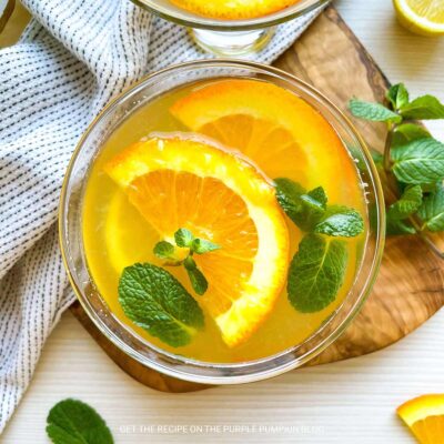 Orange Mint Lemonade Recipe