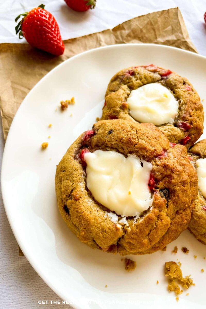 Strawberry Cheesecake Cookies Recipe - Enjoy Them Warm or Cold!