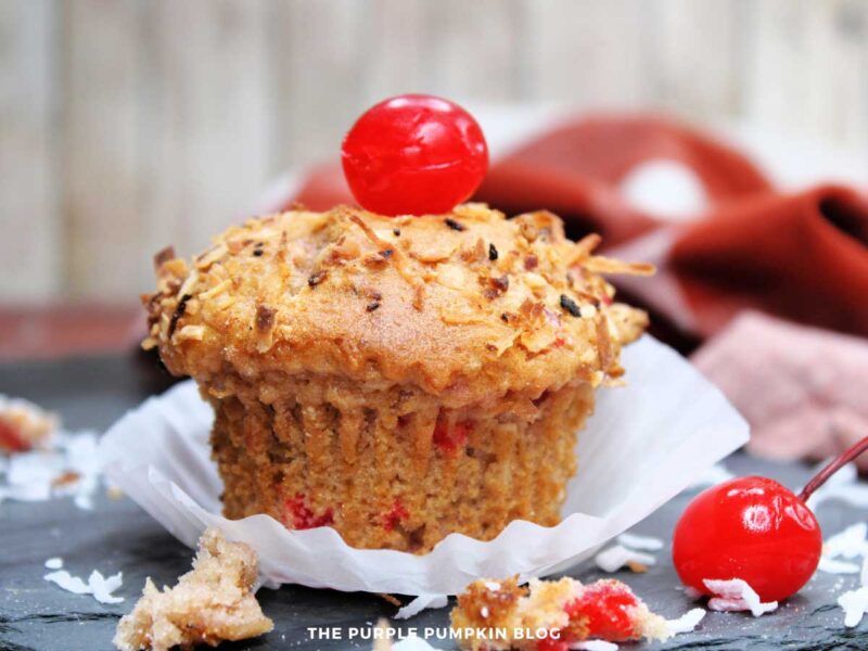 Baked Pina Colada Muffin
