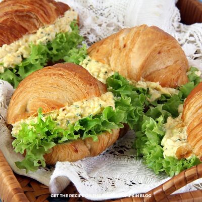 Egg Salad Croissant Sandwiches Recipe