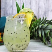 Pineapple Dragon Fruit Margaritas Recipe