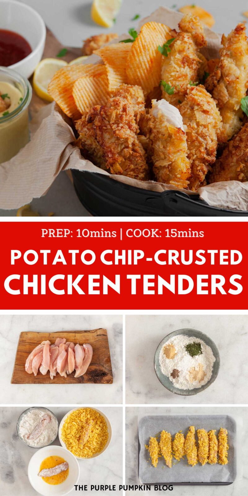 Potato Chip-Crusted Chicken Tenders