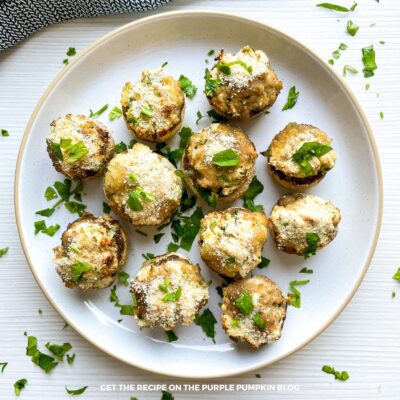 Vegetarian Stuffed Mushrooms Recipe