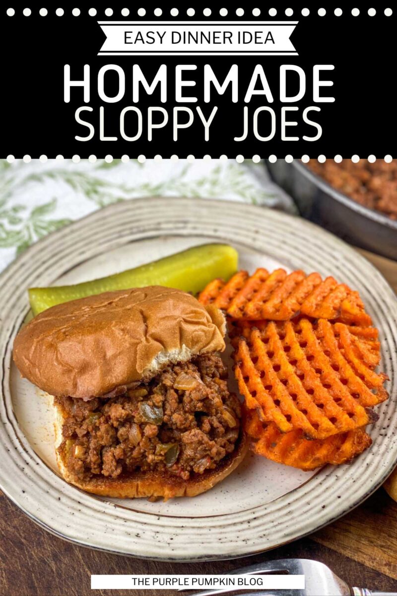 Easy Dinner Idea - Old Fashioned Sloppy Joes
