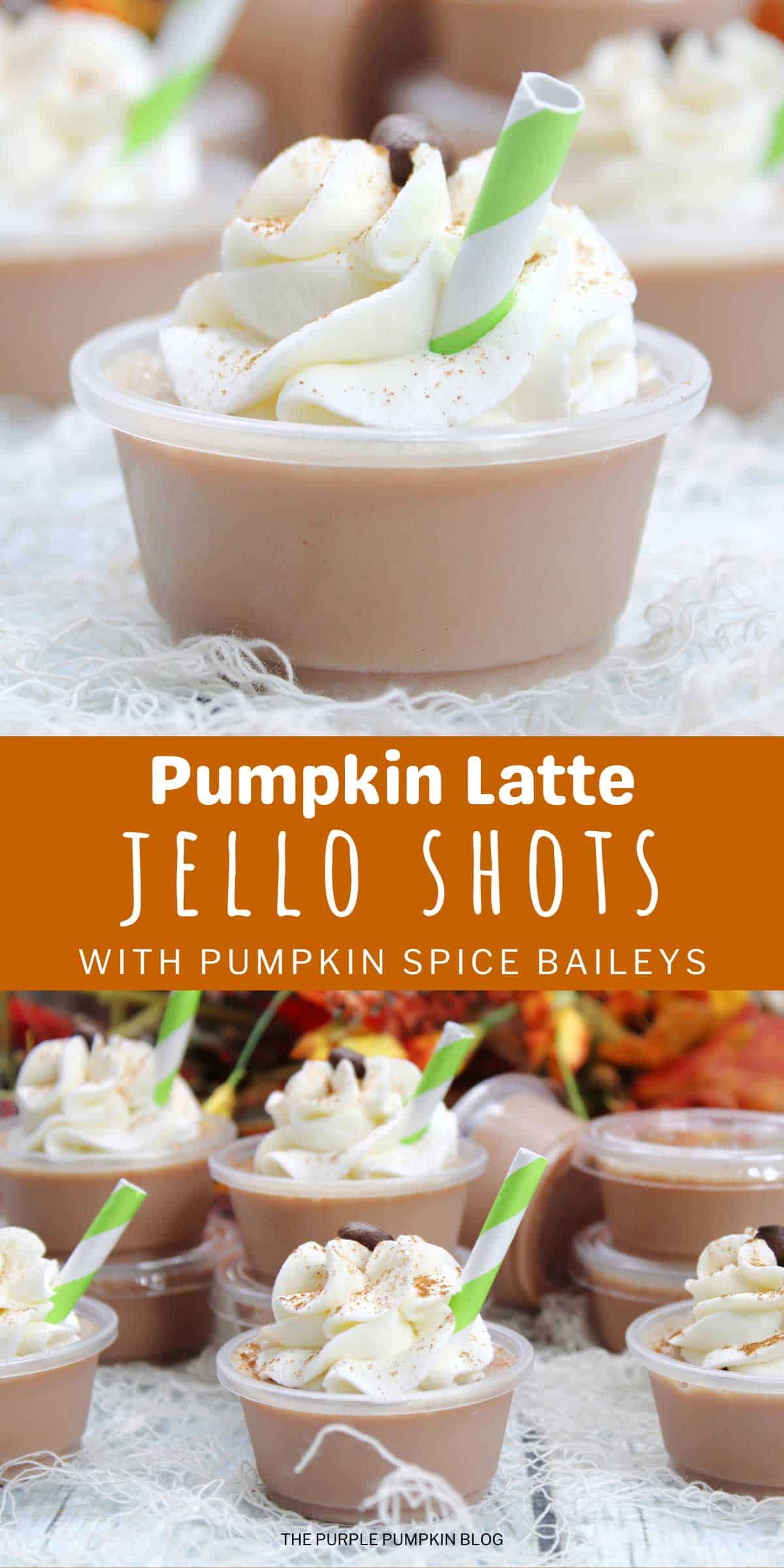 Easy Pumpkin Spice Latte Jello Shots (PSL) Recipe