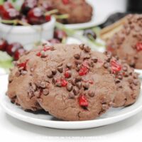 Spicy Chocolate Cherry Cookies Recipe