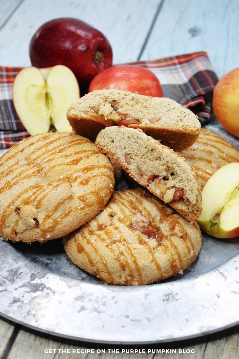 The Best Caramel Apple Pie Cookies Recipe