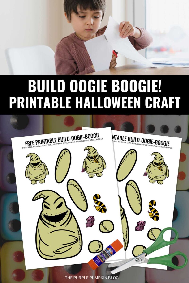 Build Oogie Boogie! Printable Halloween Craft