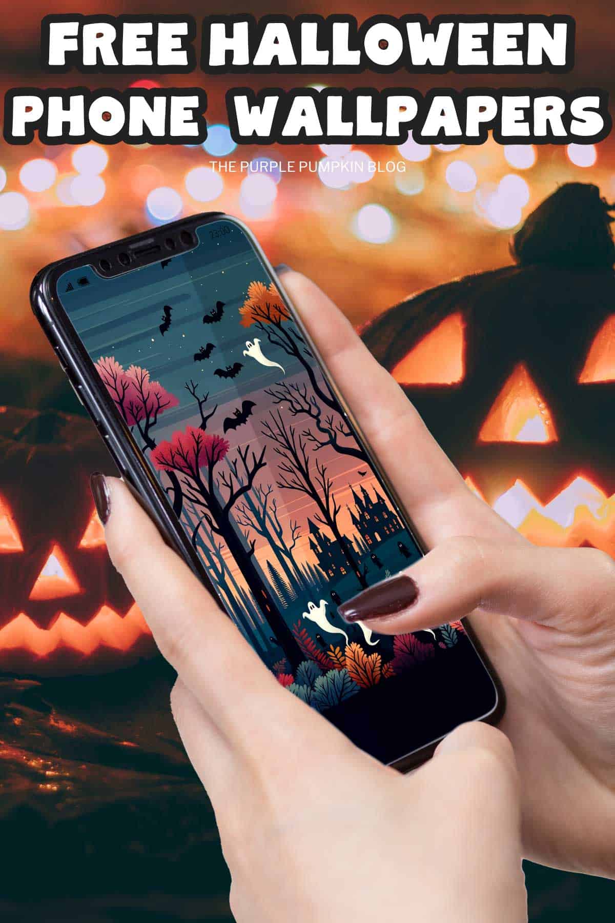 Free Aesthetic Halloween Wallpaper for iPhones