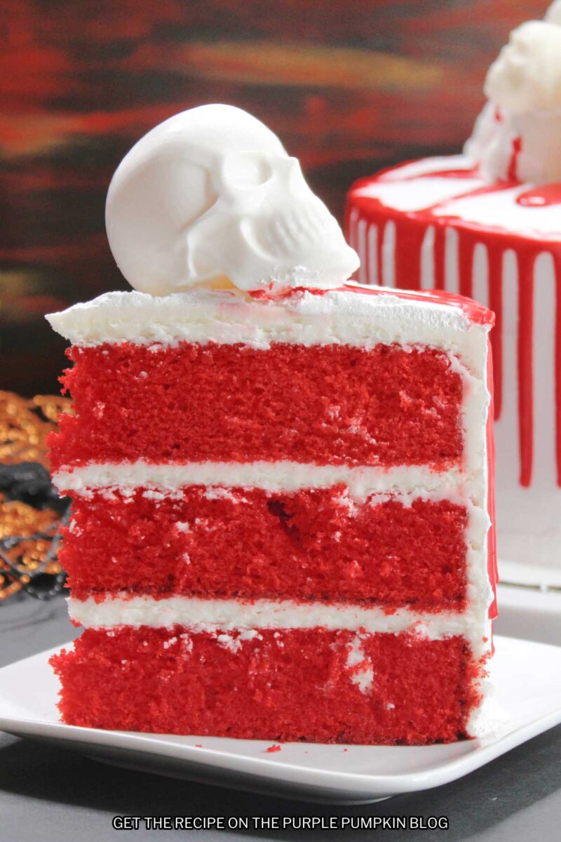 Red Velvet Skull Layer Cake Recipe