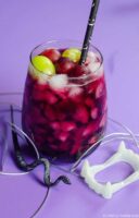 Red Voodoo Cocktail Recipe for Halloween with Vodka