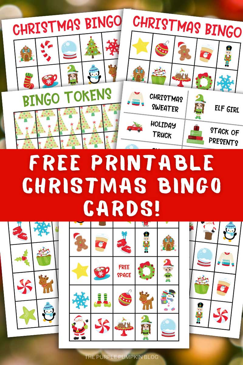 Free Printable Christmas Bingo Cards