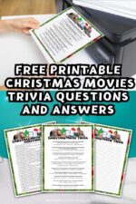 Fun Free Christmas Movie Trivia Printable! (Xmas Quiz)