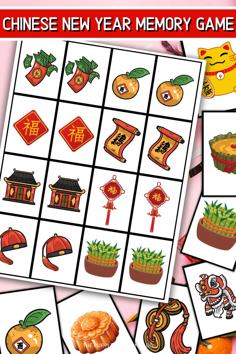 Digital Representation of Chinese New Year Memory Game