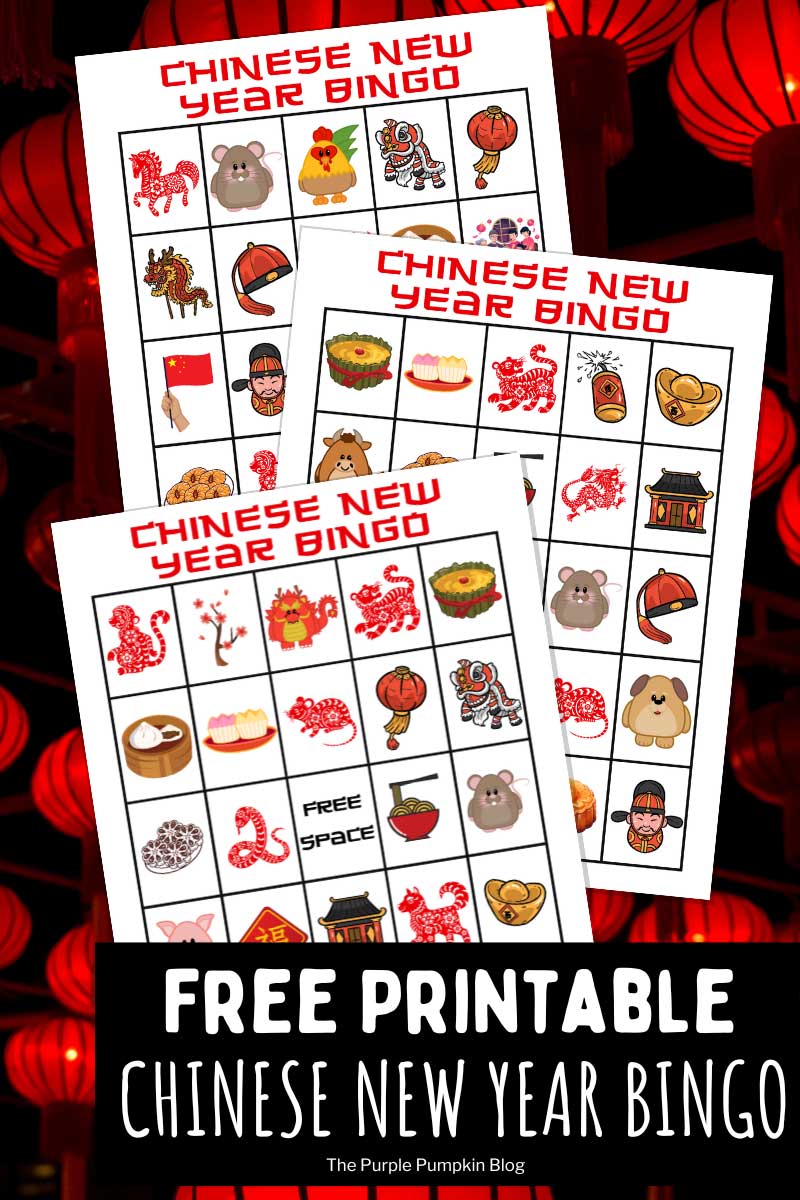 Digital Representation of Free Printable Chinese New Year Bingo