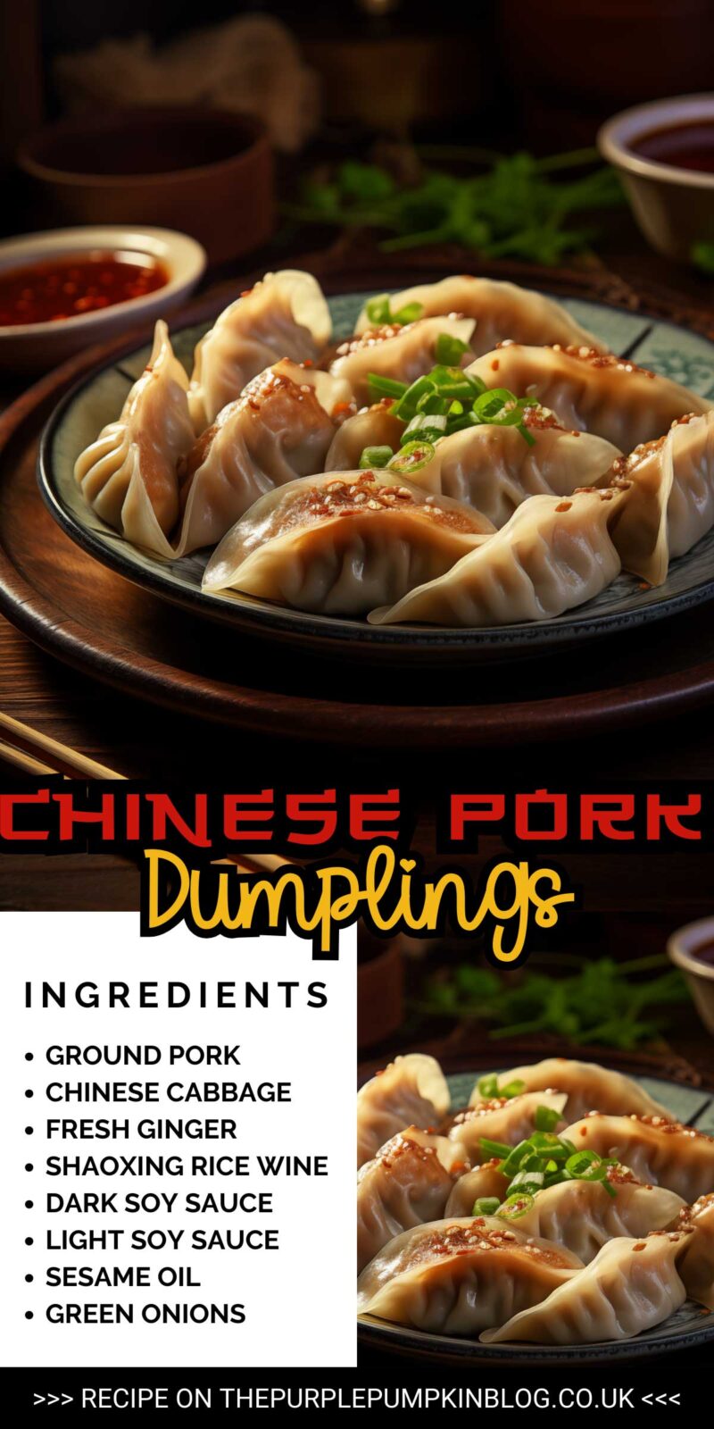 Chinese Pork Dumplings