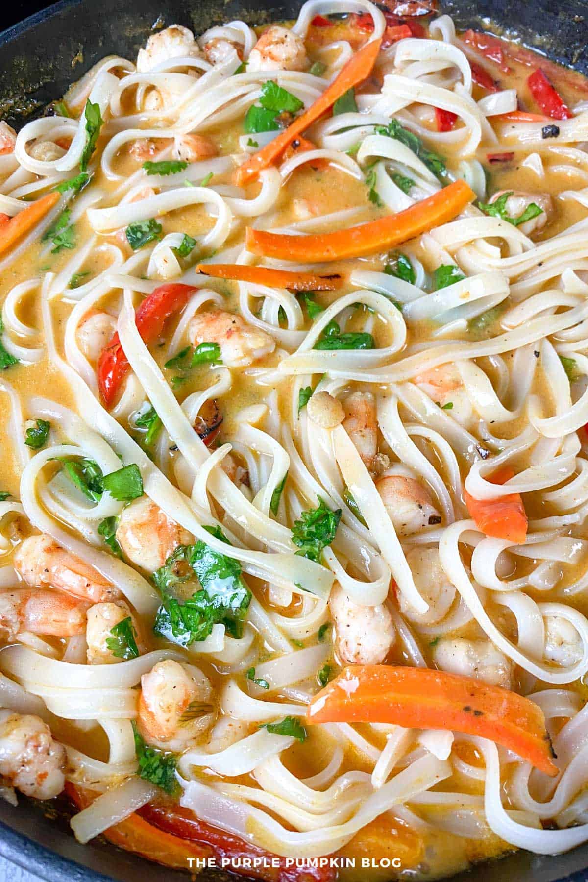 Spicy Thai Shrimp Noodles Recipe (Quick and Easy)