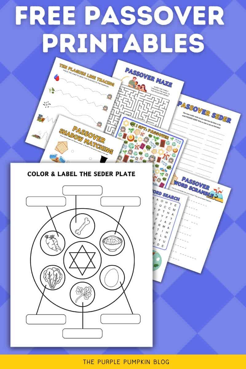 Free Printable Passover Worksheets Free Printable Passover Worksheets