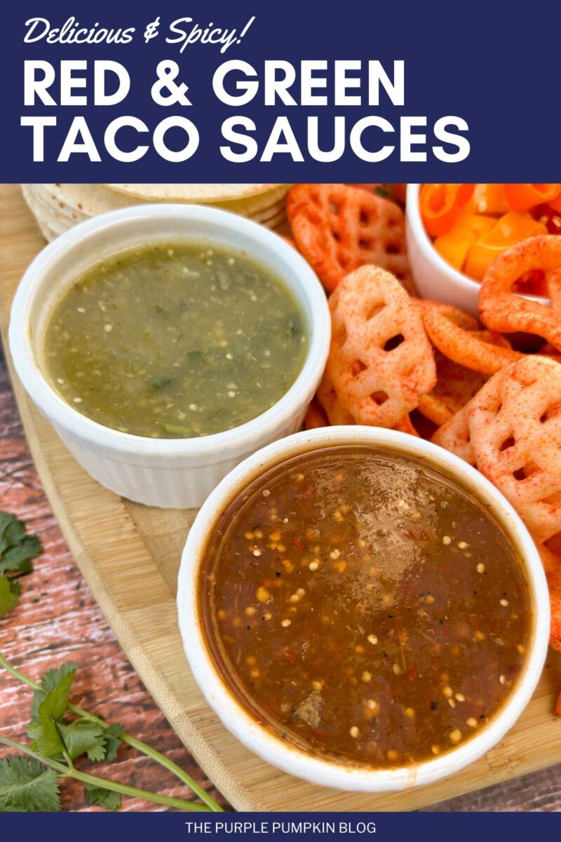Red and Green Mexican Sauces