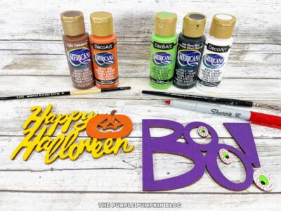 Adding Details to Wooden Letters