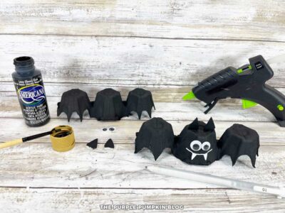 Adding Features to Egg Carton Bats
