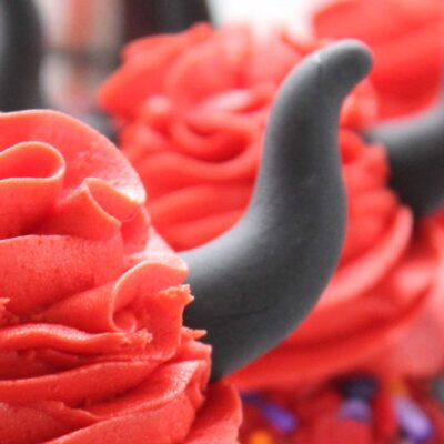 Fondant Devil Horn